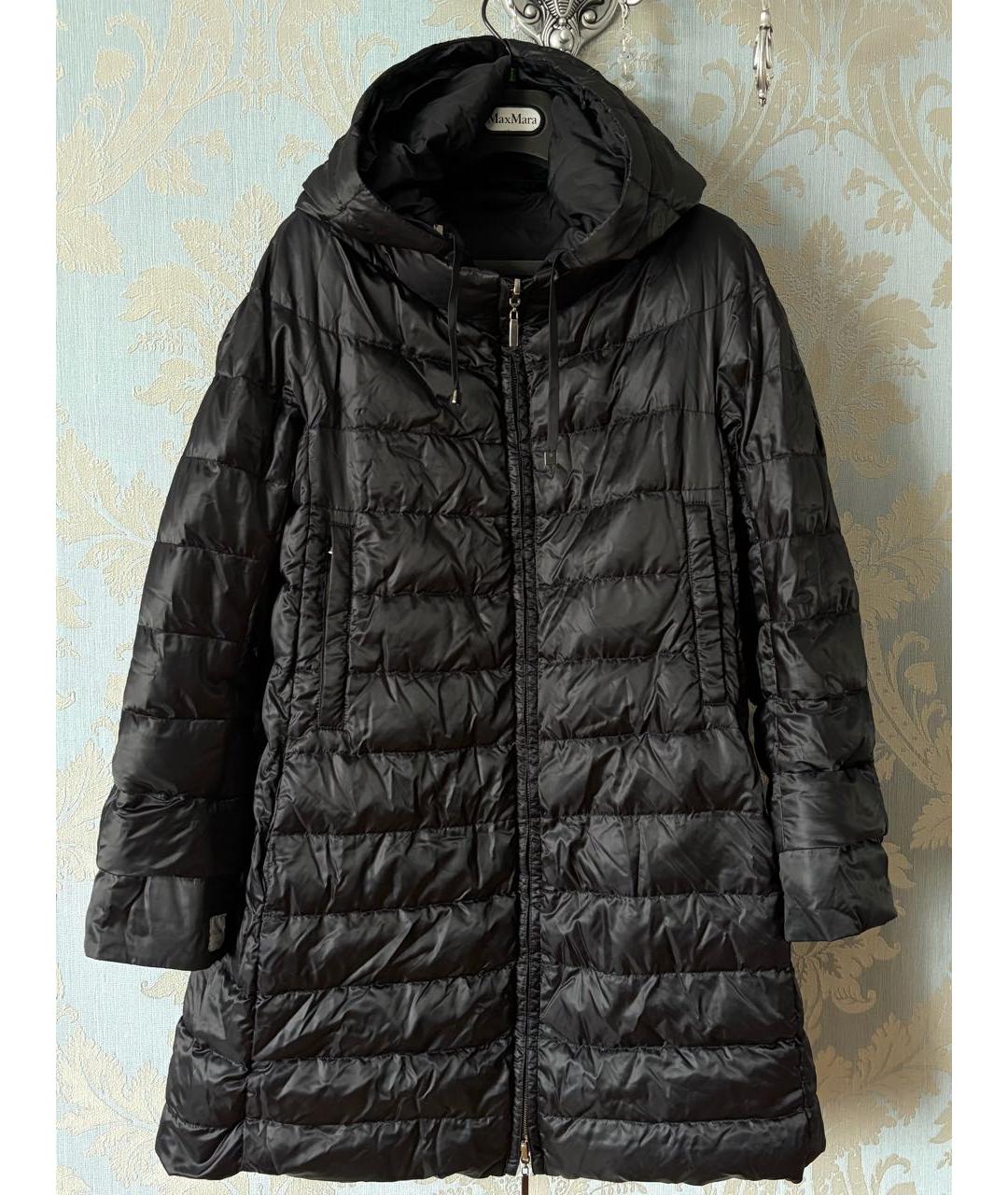 MAX MARA Черный пуховик, фото 6