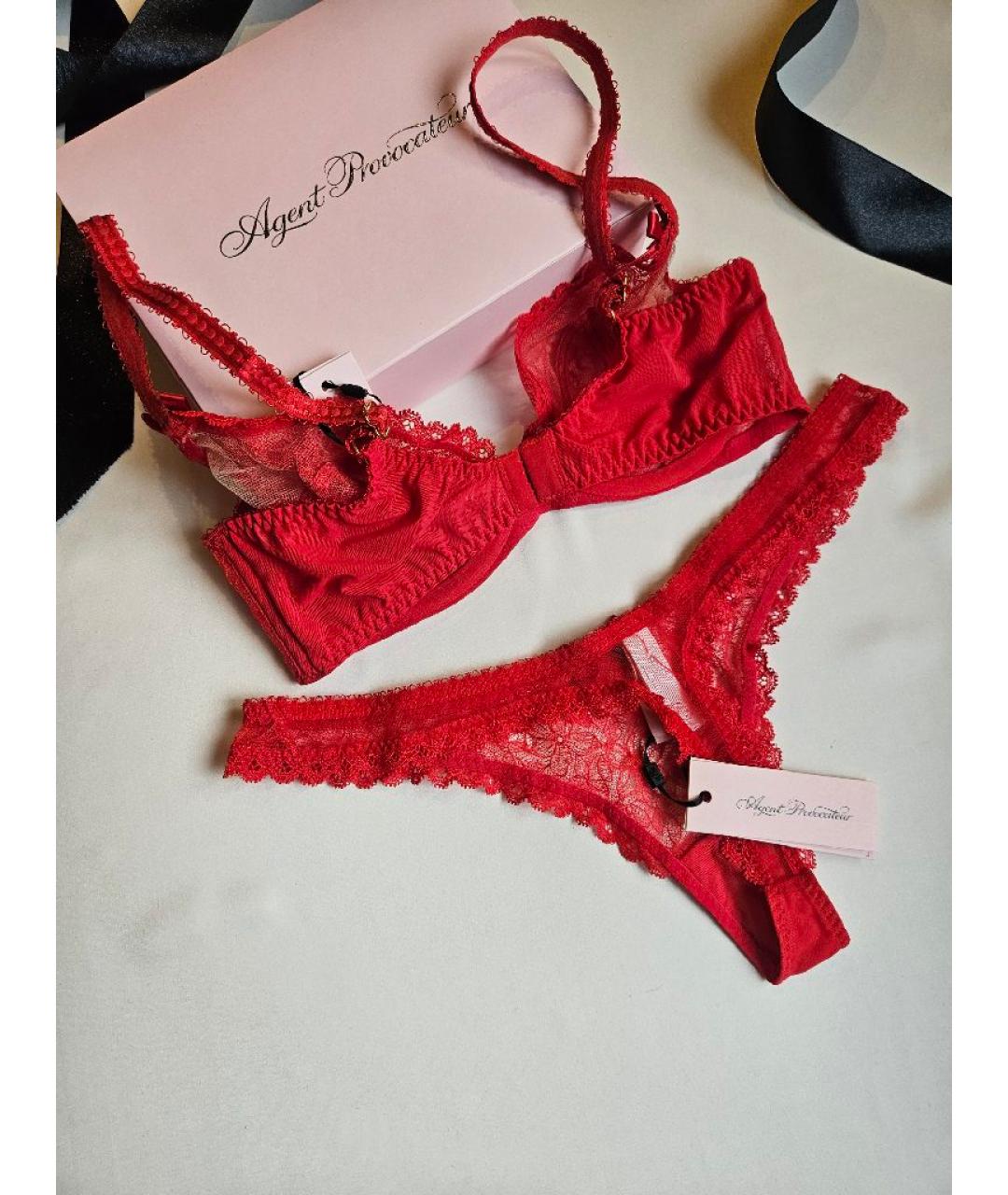 AGENT PROVOCATEUR Красный комплекты, фото 4