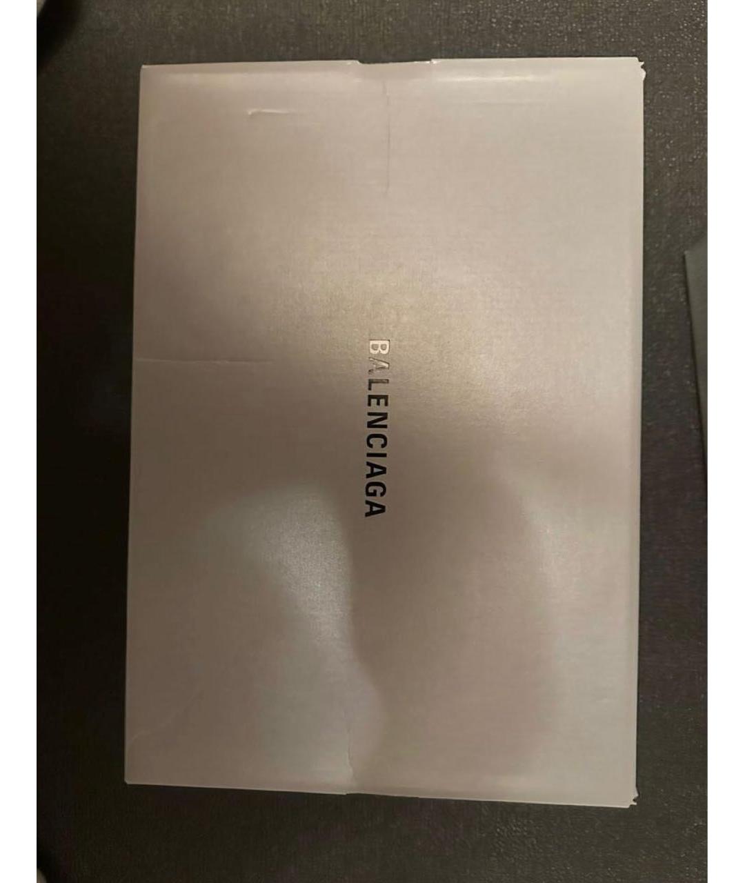 BALENCIAGA Серые низкие кроссовки / кеды, фото 6
