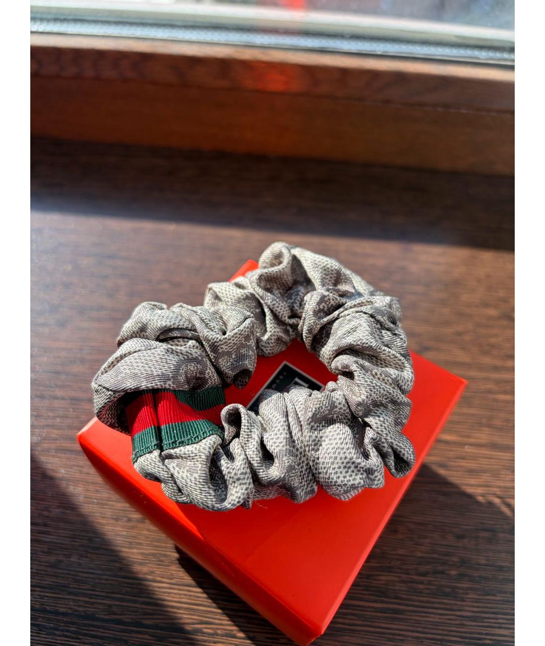 GUCCI Серая резинка, фото 4