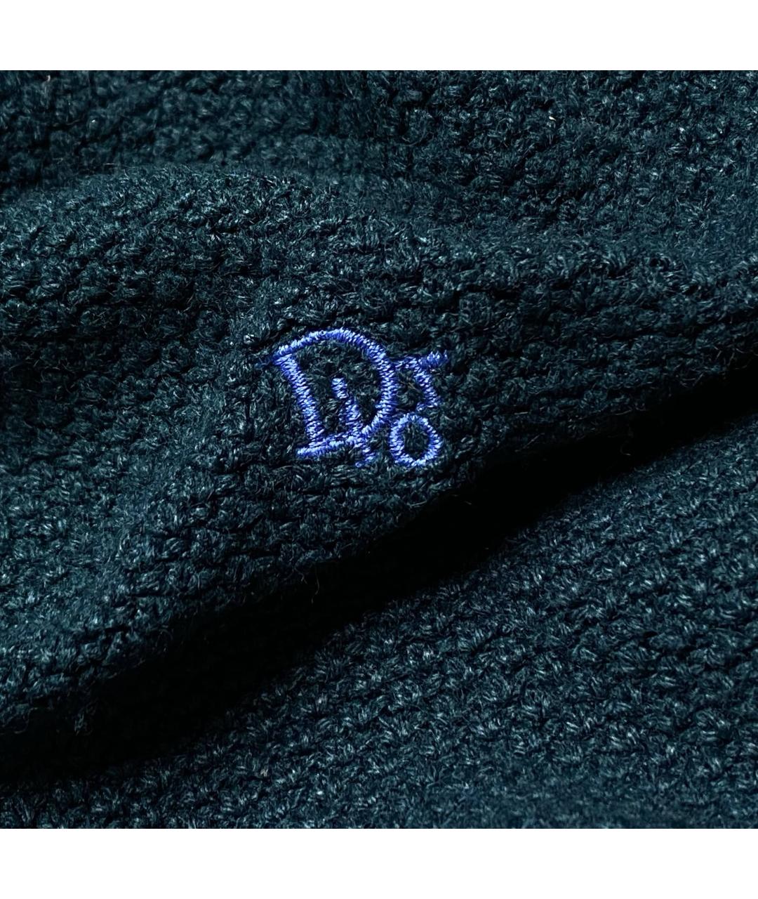 CHRISTIAN DIOR Бирюзовый джемпер / свитер, фото 3