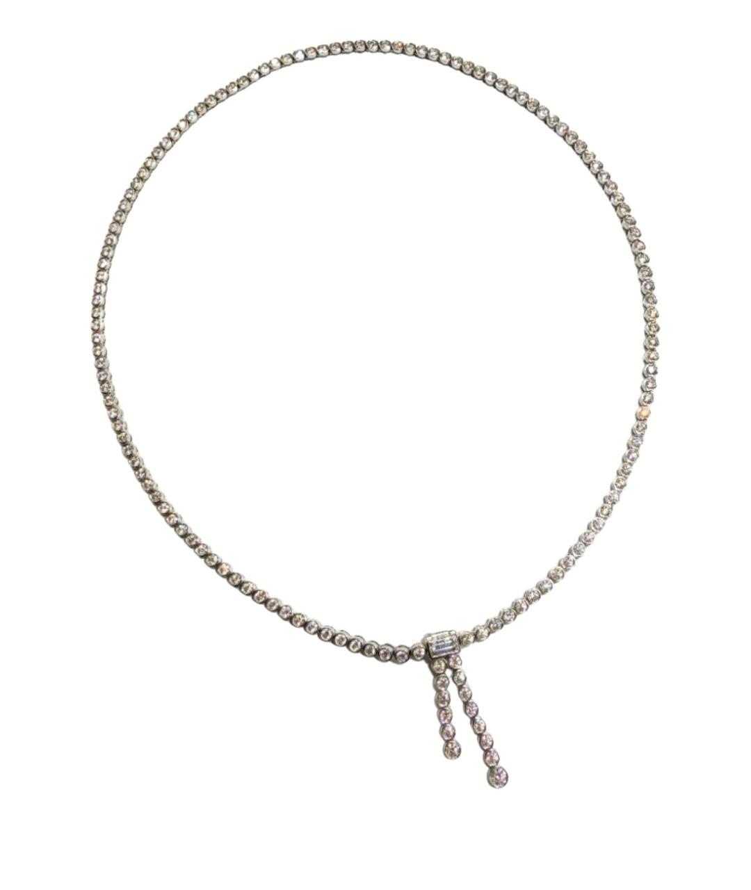 TIFFANY&CO Серебряное платиновое колье, фото 1