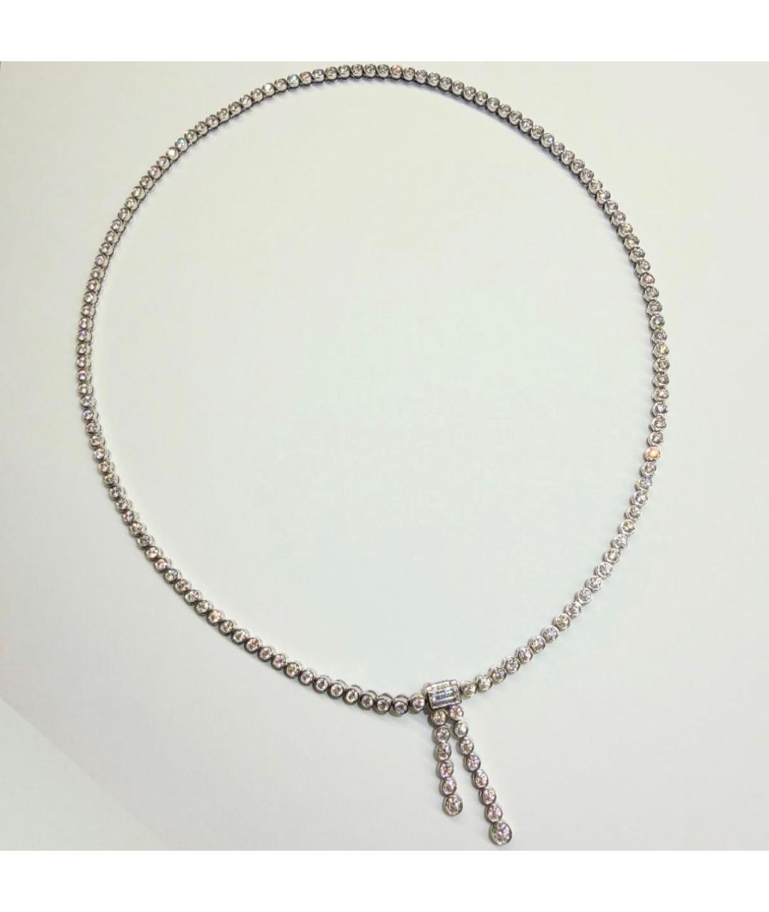 TIFFANY&CO Серебряное платиновое колье, фото 4