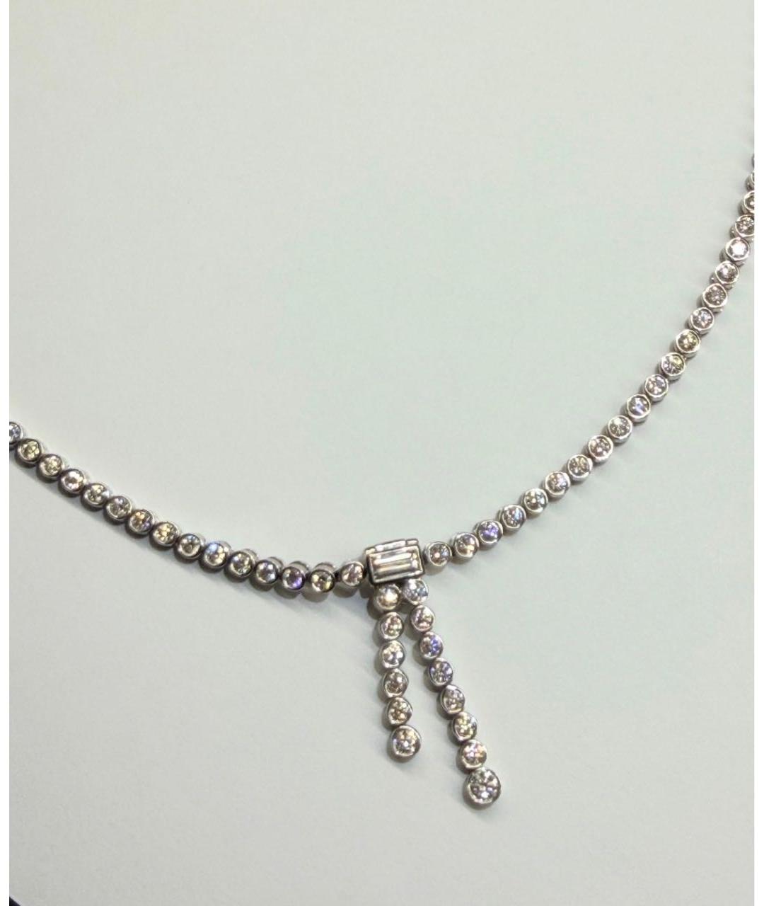 TIFFANY&CO Серебряное платиновое колье, фото 2
