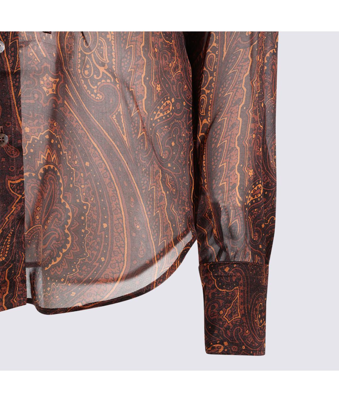 ETRO Бордовая рубашка, фото 4