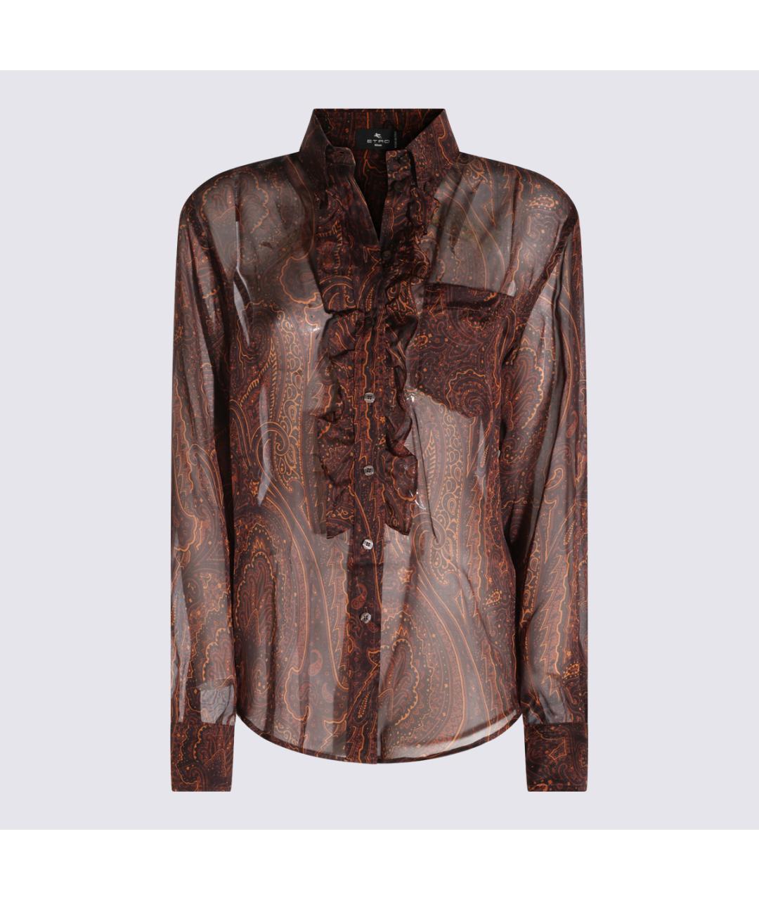 ETRO Бордовая рубашка, фото 5