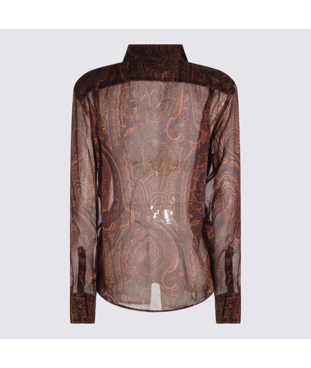 ETRO Бордовая рубашка, фото 2