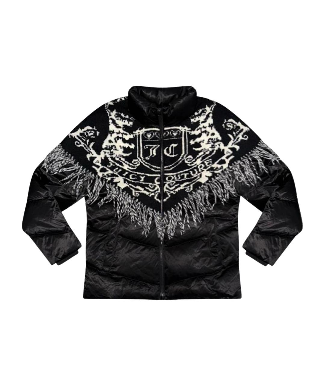 JUICY COUTURE Черный пуховик, фото 1