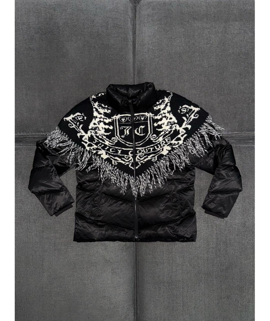 JUICY COUTURE Черный пуховик, фото 4