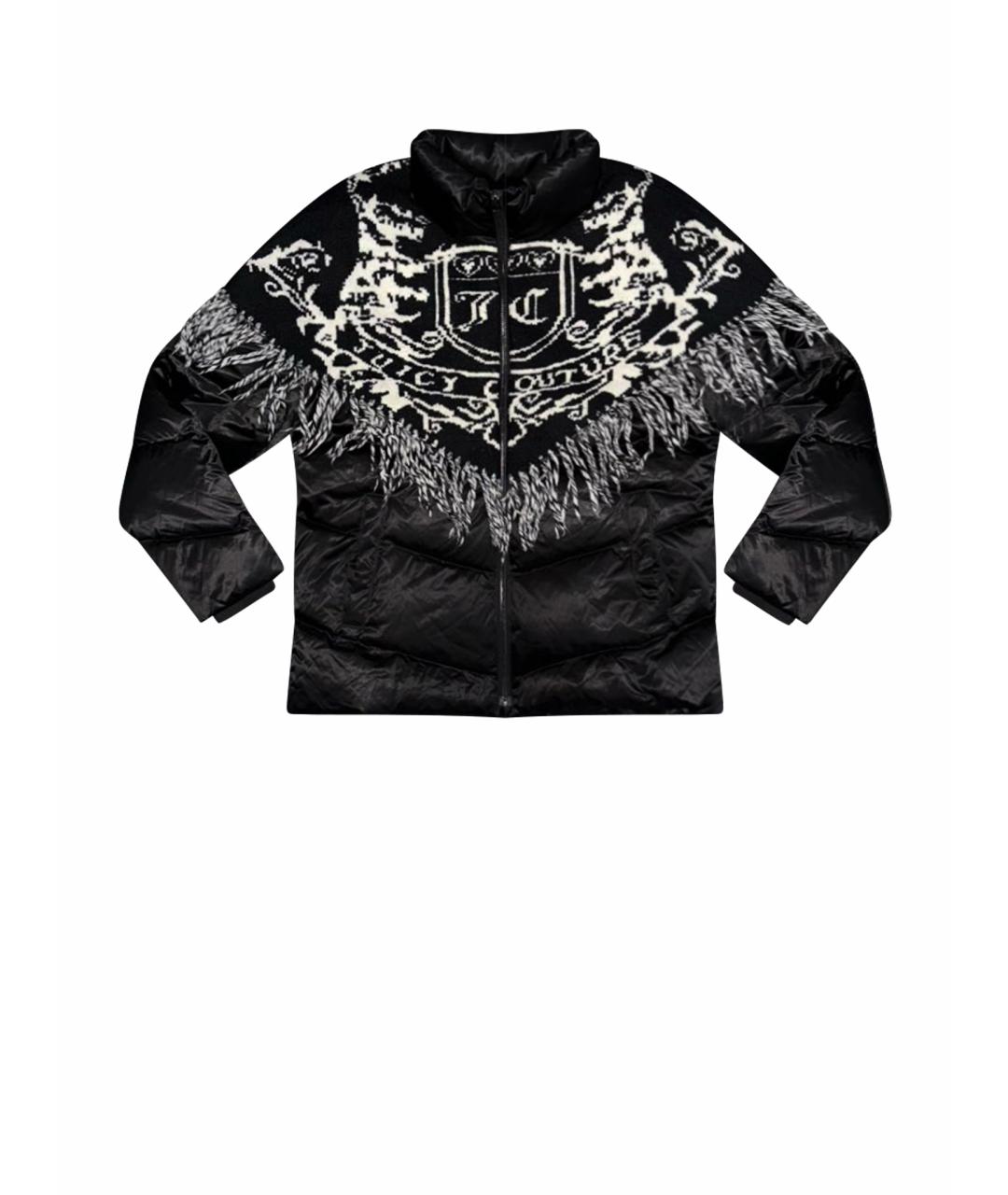 JUICY COUTURE Черный пуховик, фото 5