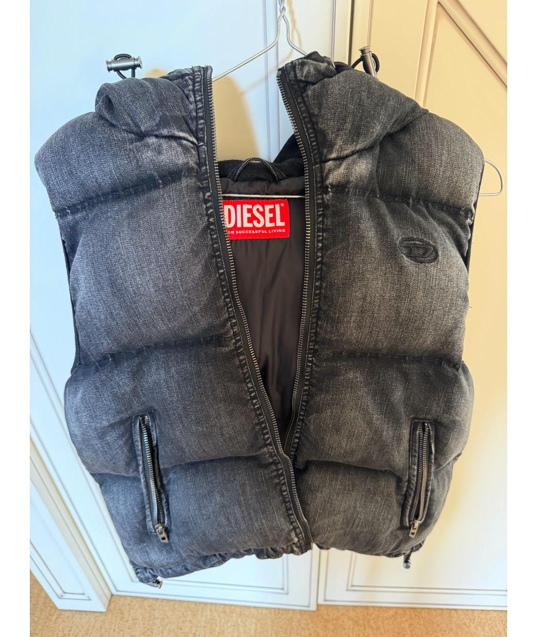 DIESEL Серый жилет, фото 4