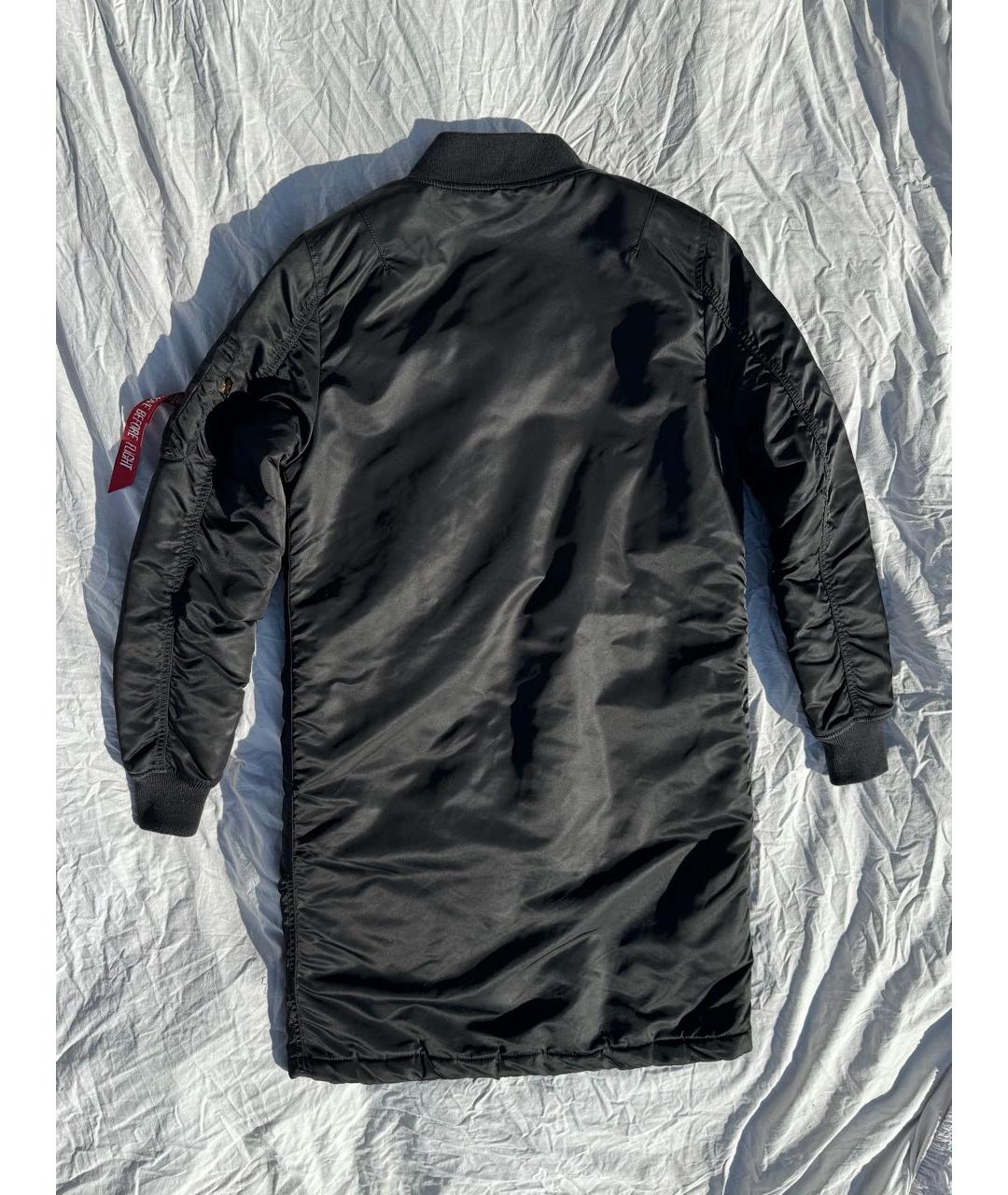 ALPHA INDUSTRIES Черная нейлоновая куртка, фото 2