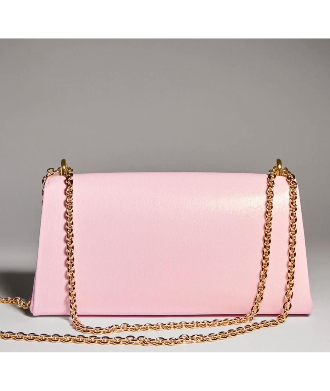 GUCCI Розовая кожаная сумка через плечо, фото 3