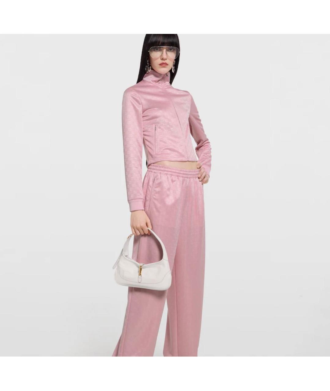 GUCCI Белая кожаная сумка с короткими ручками, фото 3