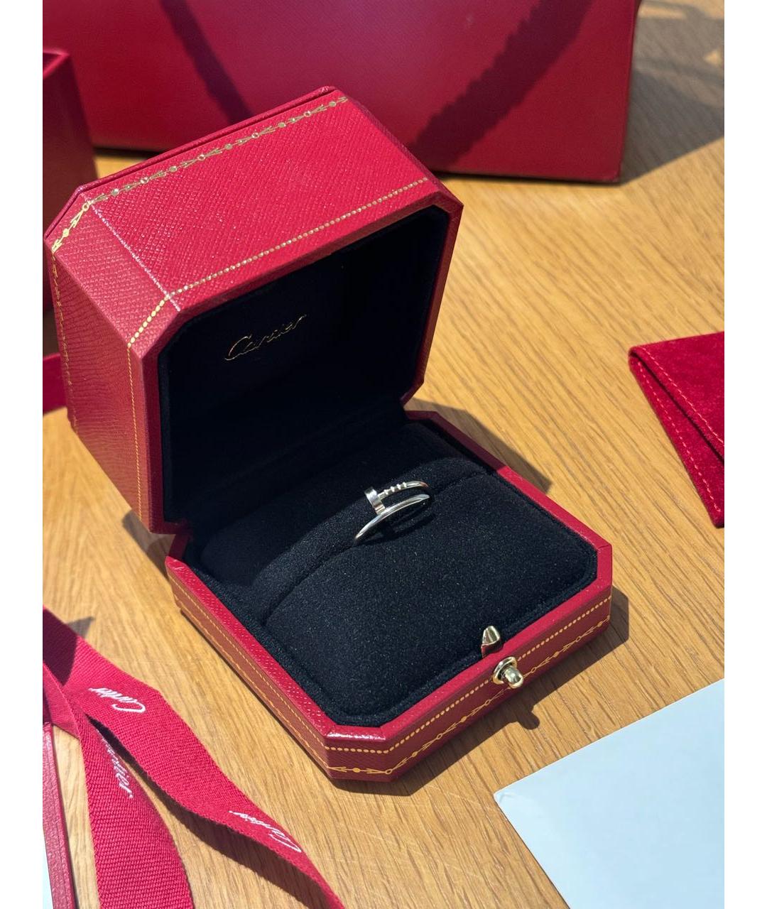CARTIER Серебряное кольцо из белого золота, фото 3