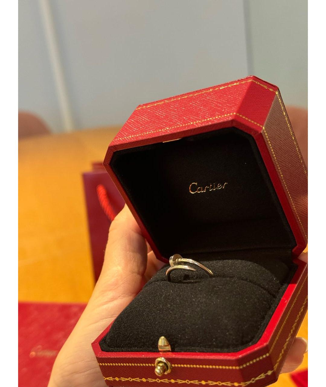 CARTIER Серебряное кольцо из белого золота, фото 7