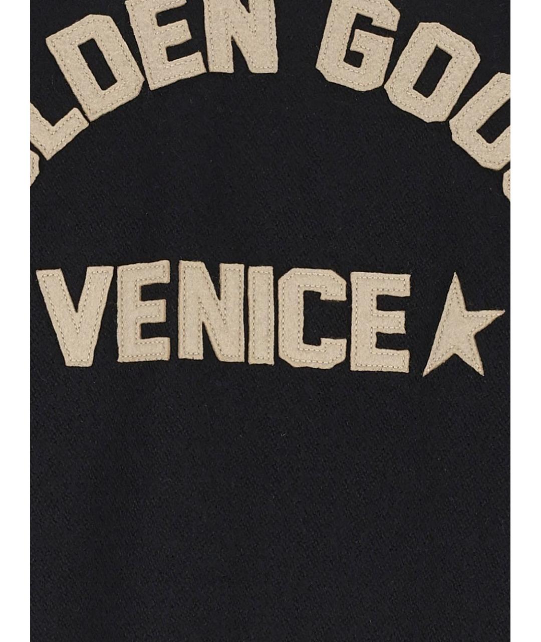 GOLDEN GOOSE Темно-синяя шерстяная куртка, фото 6