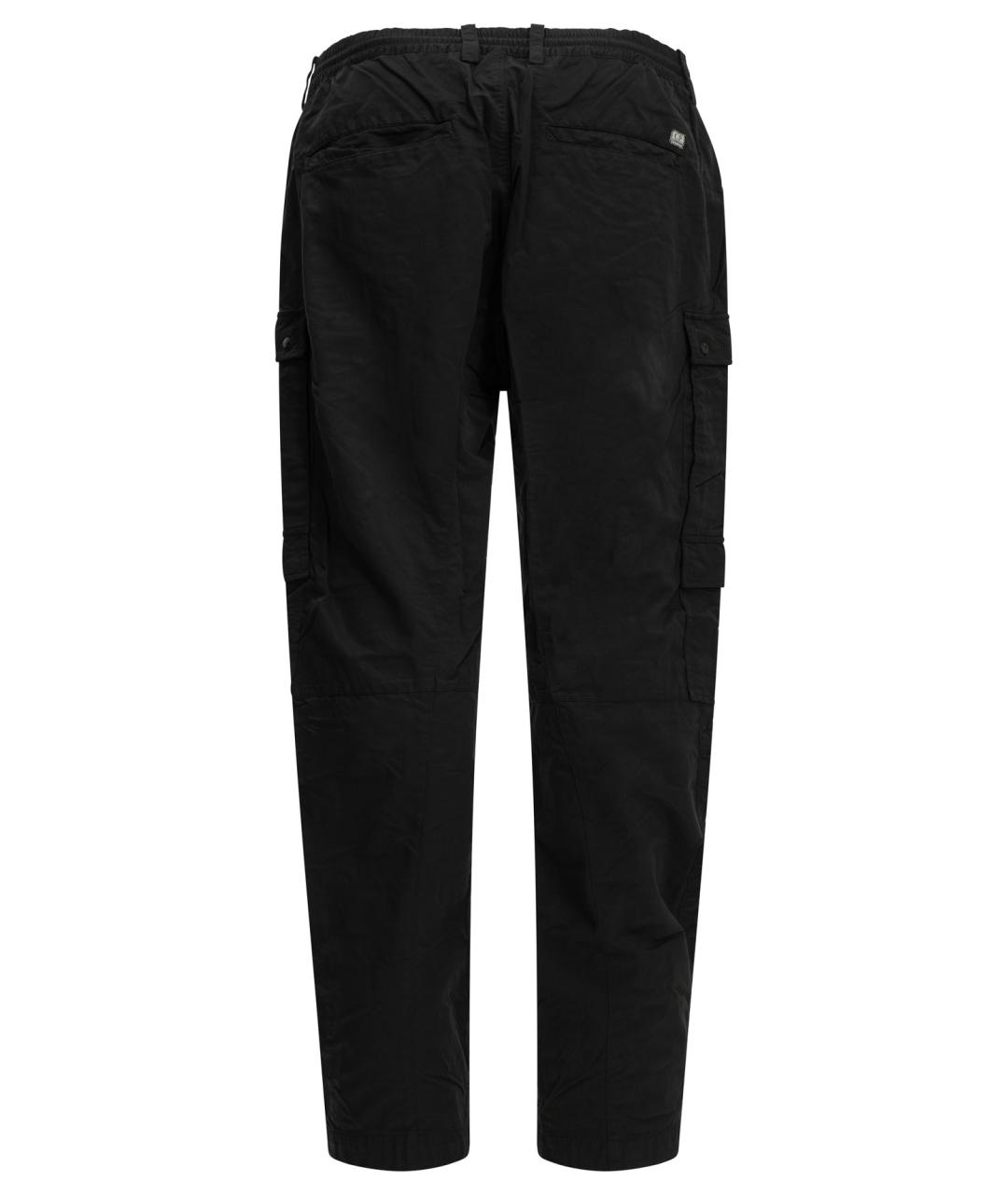 CP COMPANY Черные полиамидовые повседневные брюки, фото 2