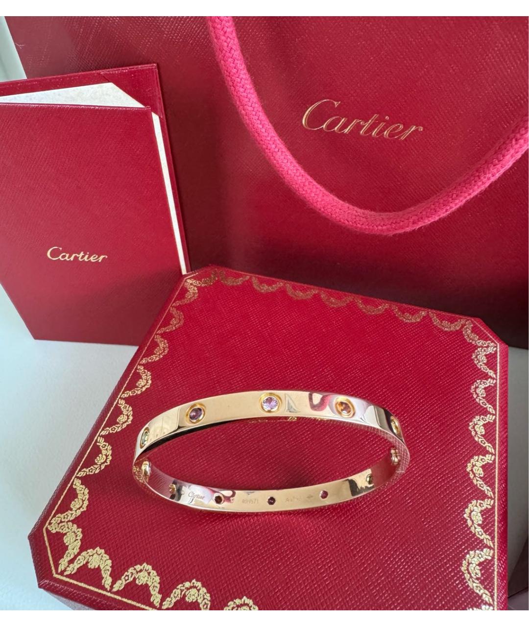 CARTIER Мульти браслет из розового золота, фото 6