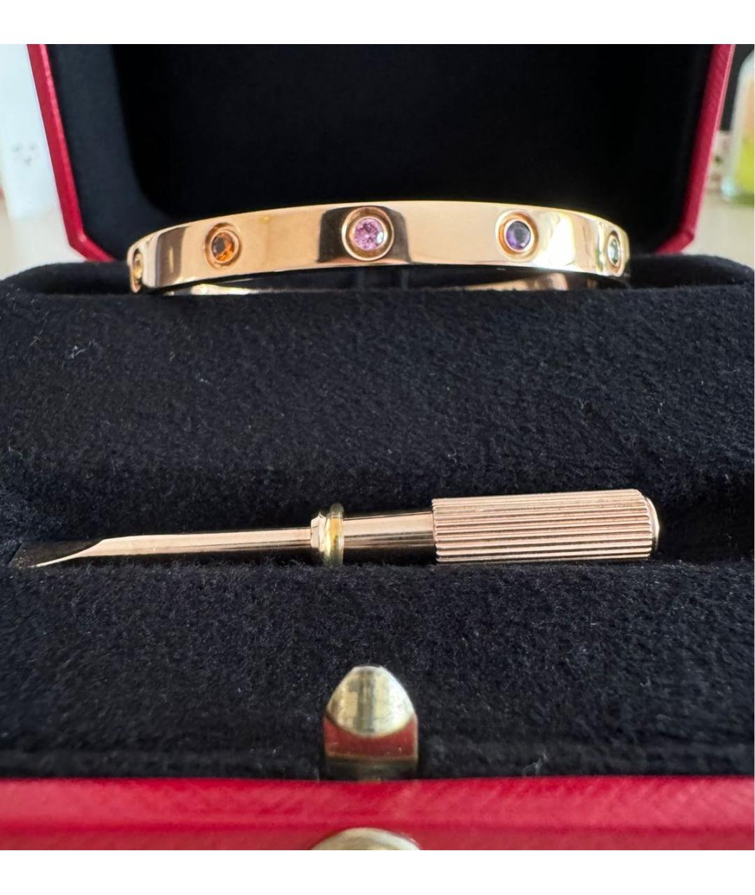 CARTIER Мульти браслет из розового золота, фото 4