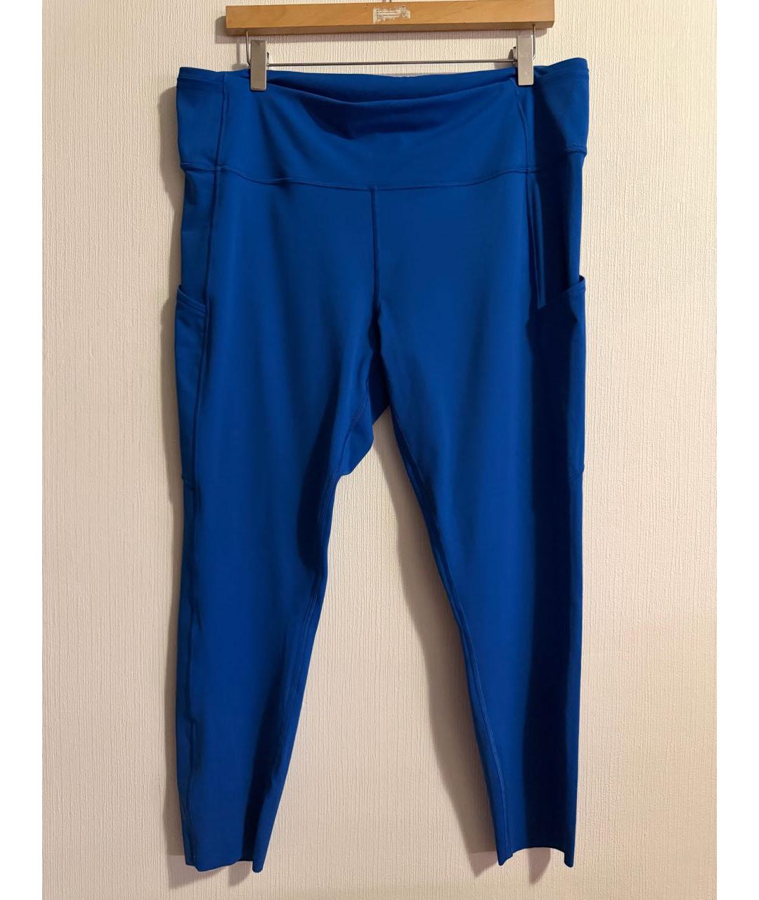 Lululemon Зеленые нейлоновые спортивные брюки и шорты, фото 5