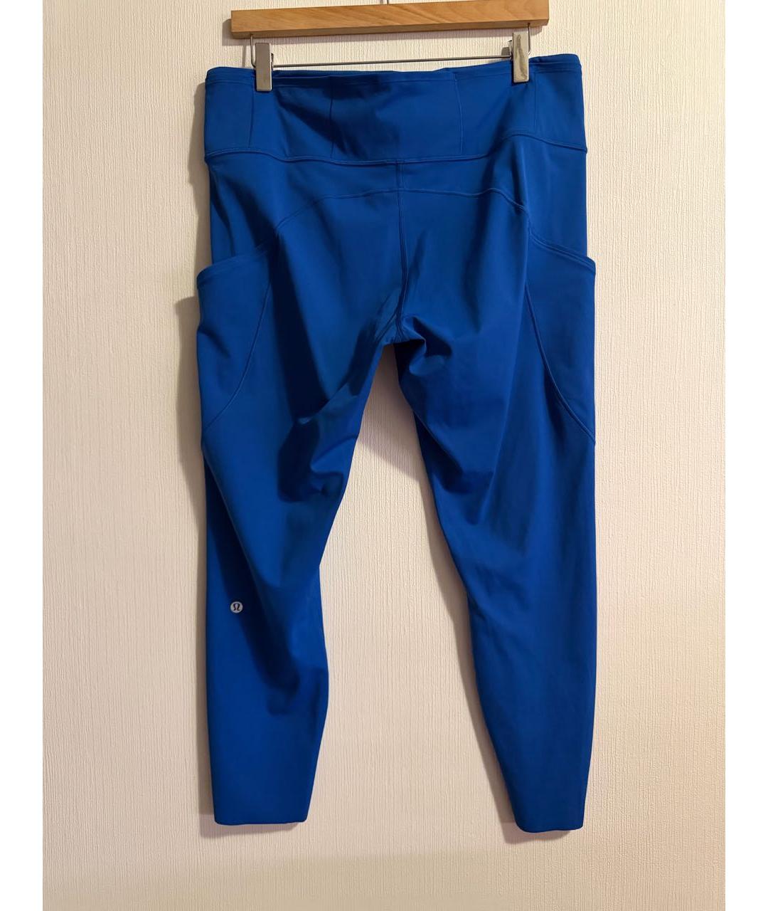 Lululemon Зеленые нейлоновые спортивные брюки и шорты, фото 6