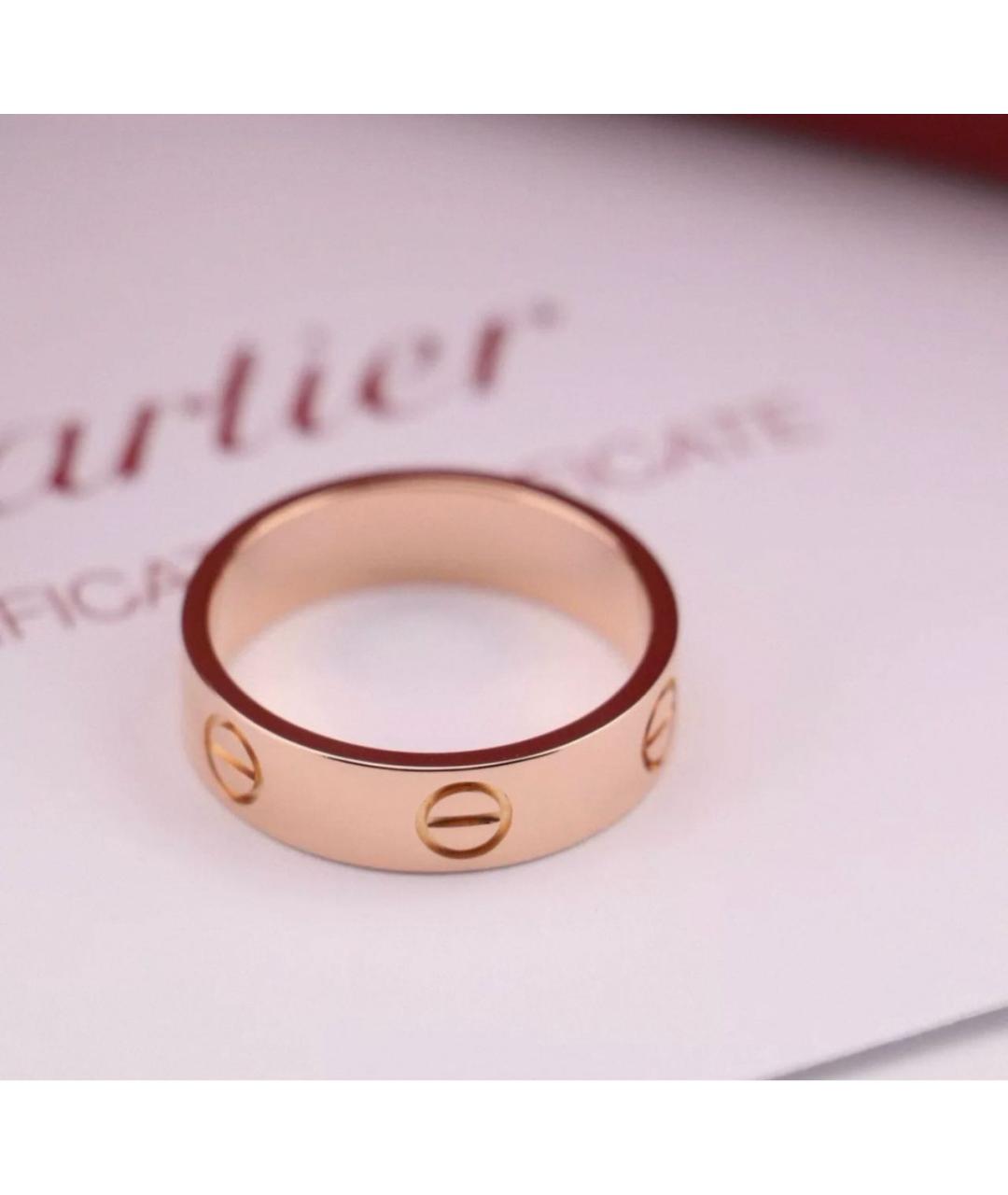 CARTIER Золотое кольцо из розового золота, фото 4