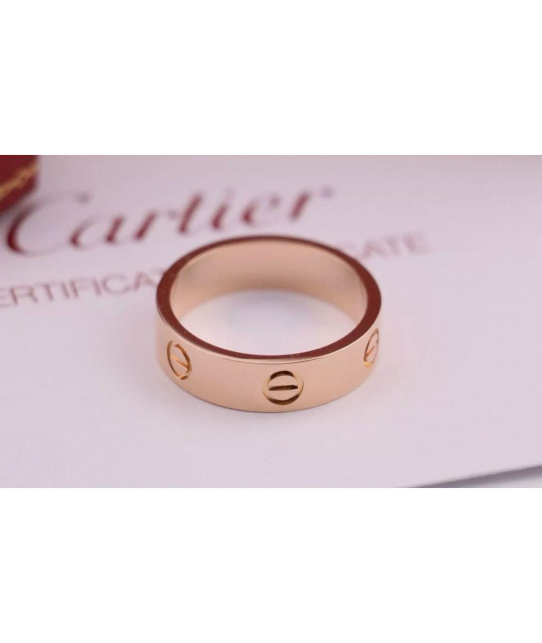 CARTIER Золотое кольцо из розового золота, фото 5
