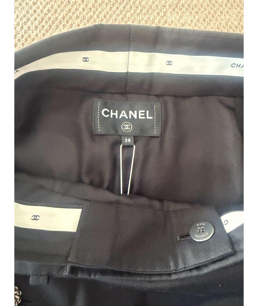 CHANEL Черная юбка миди, фото 3