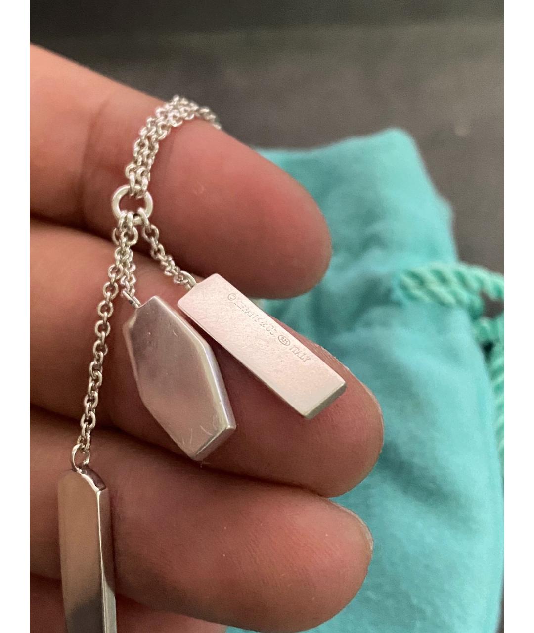TIFFANY&CO Серебряный серебряный кулон, фото 4