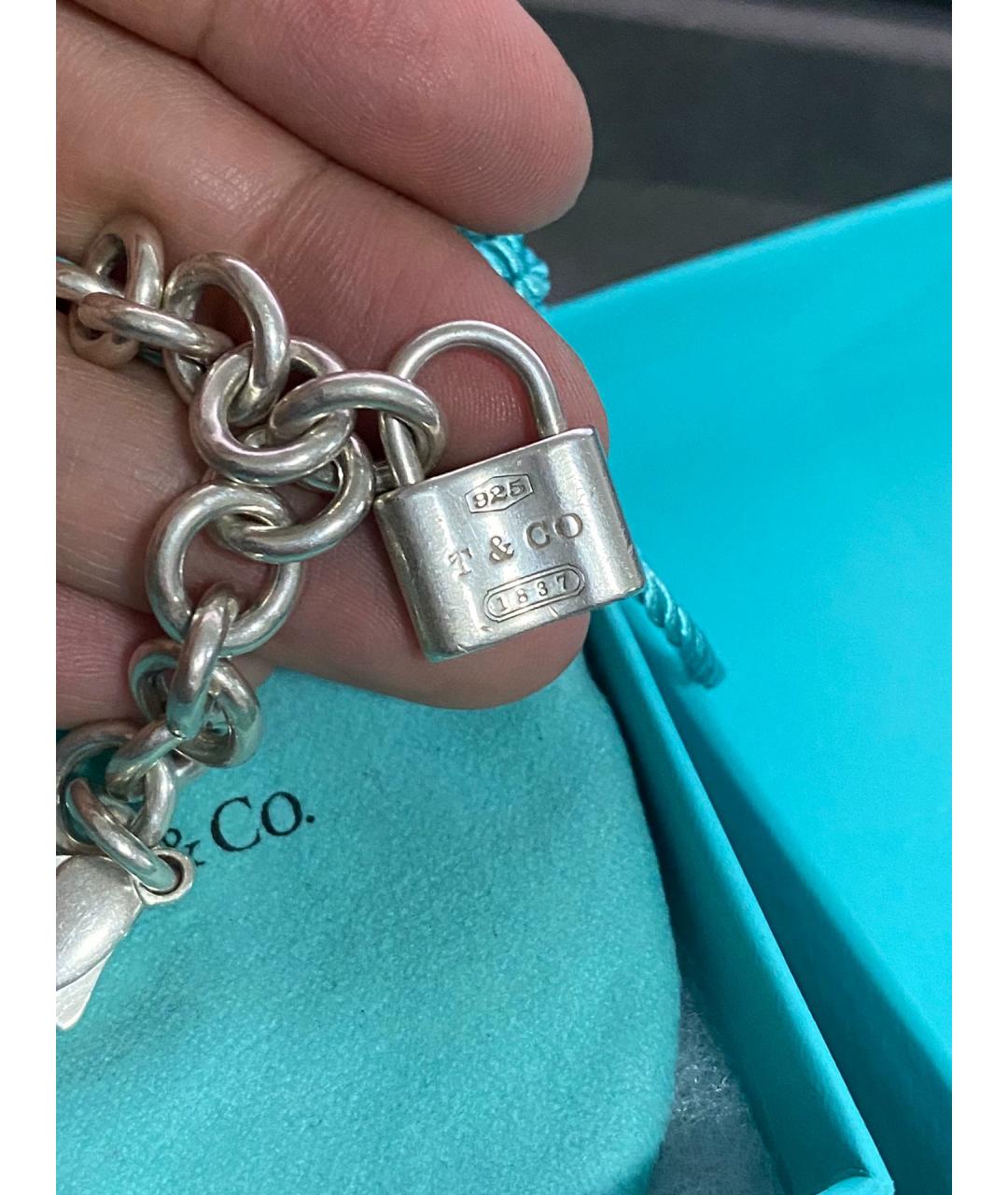 TIFFANY&CO Серебряный серебряный браслет, фото 5