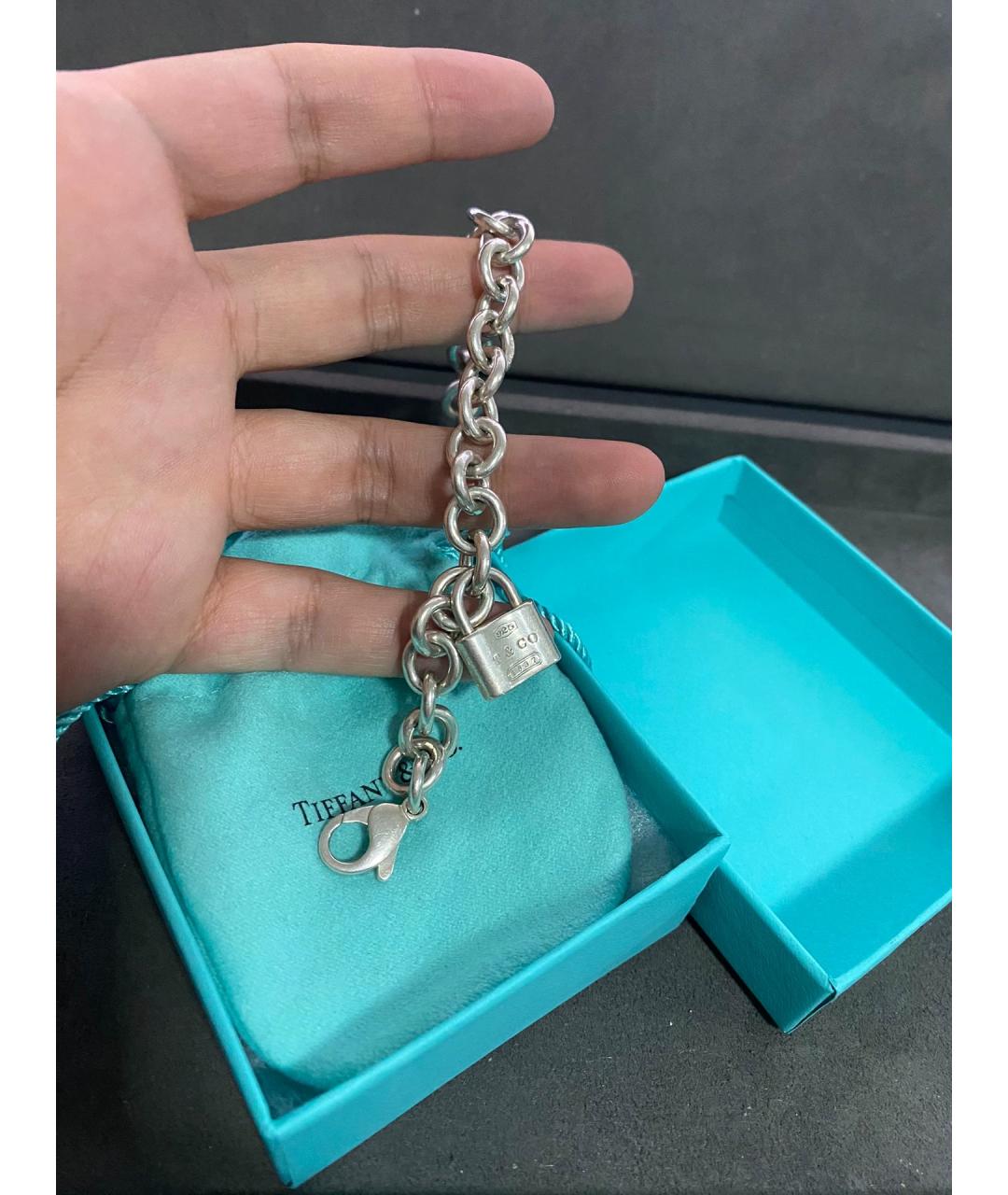 TIFFANY&CO Серебряный серебряный браслет, фото 3