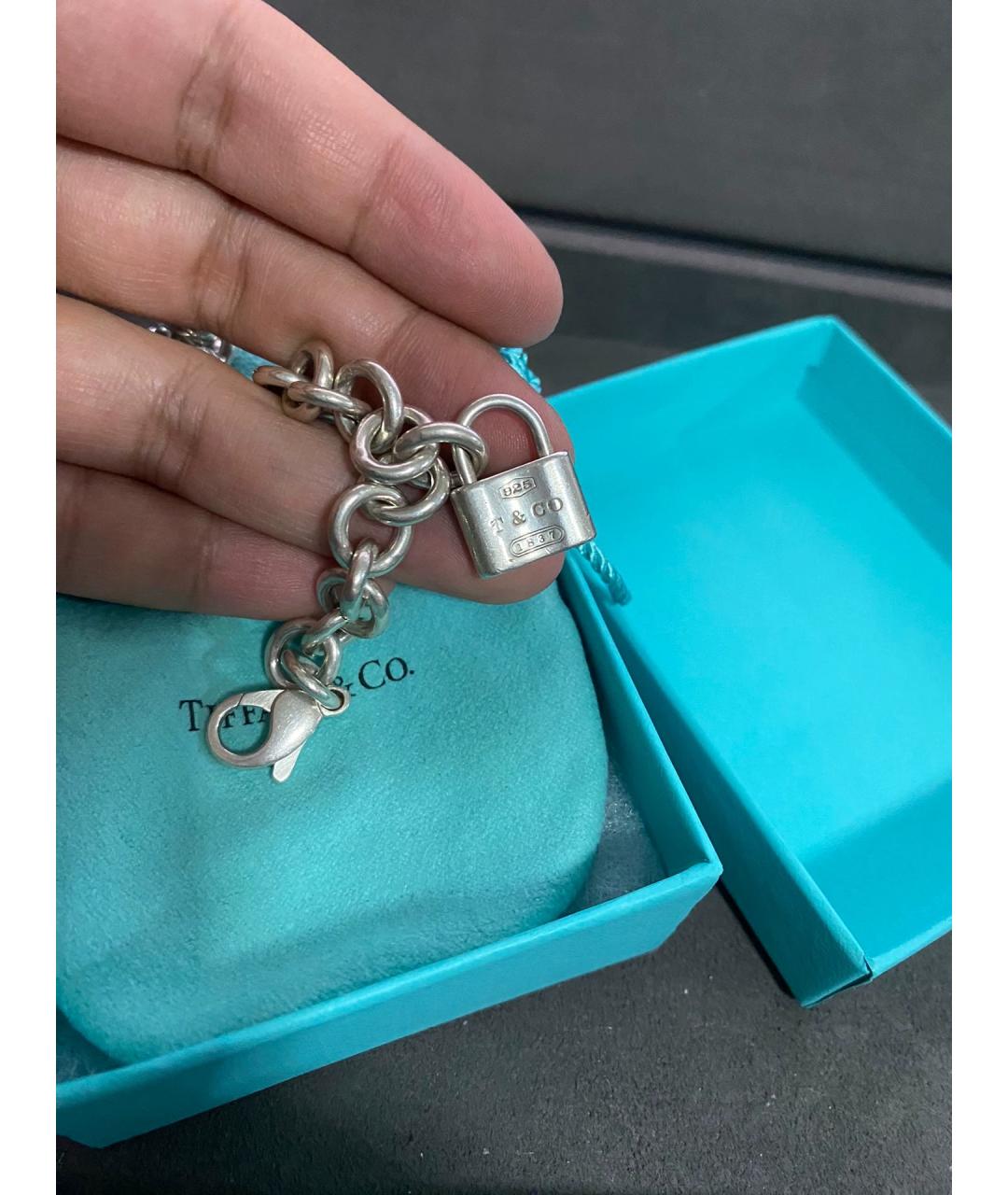 TIFFANY&CO Серебряный серебряный браслет, фото 4