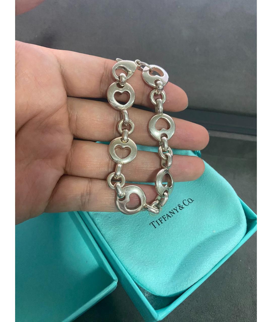 TIFFANY&CO Серебряный серебряный браслет, фото 2