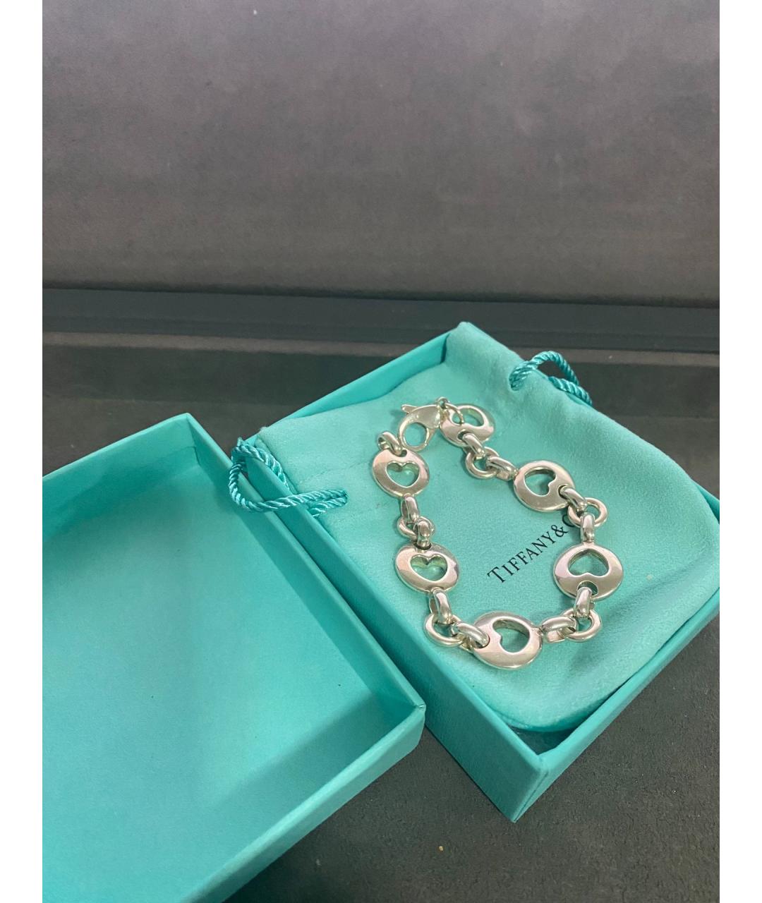TIFFANY&CO Серебряный серебряный браслет, фото 6