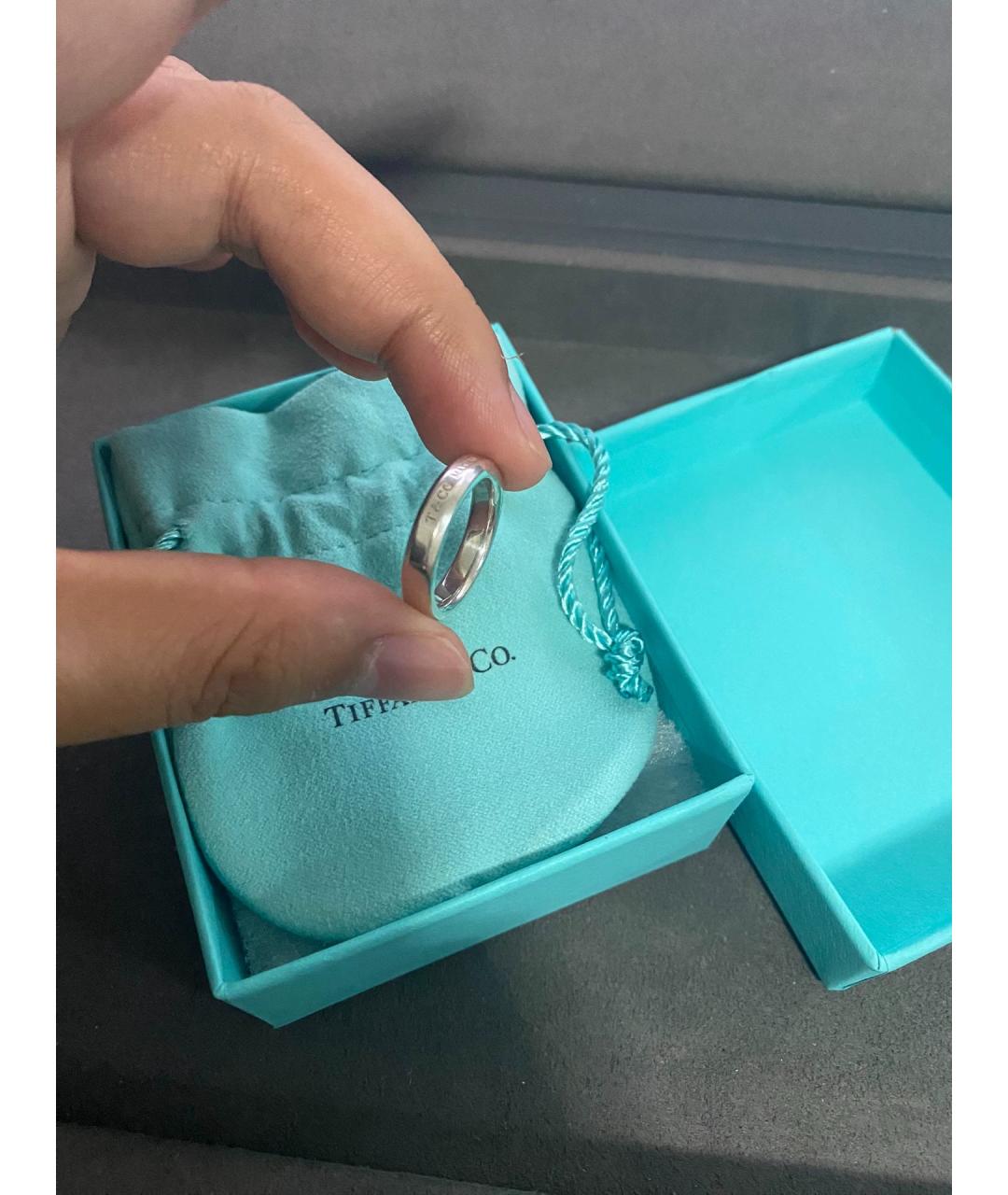 TIFFANY&CO Серебряное серебряное кольцо, фото 3