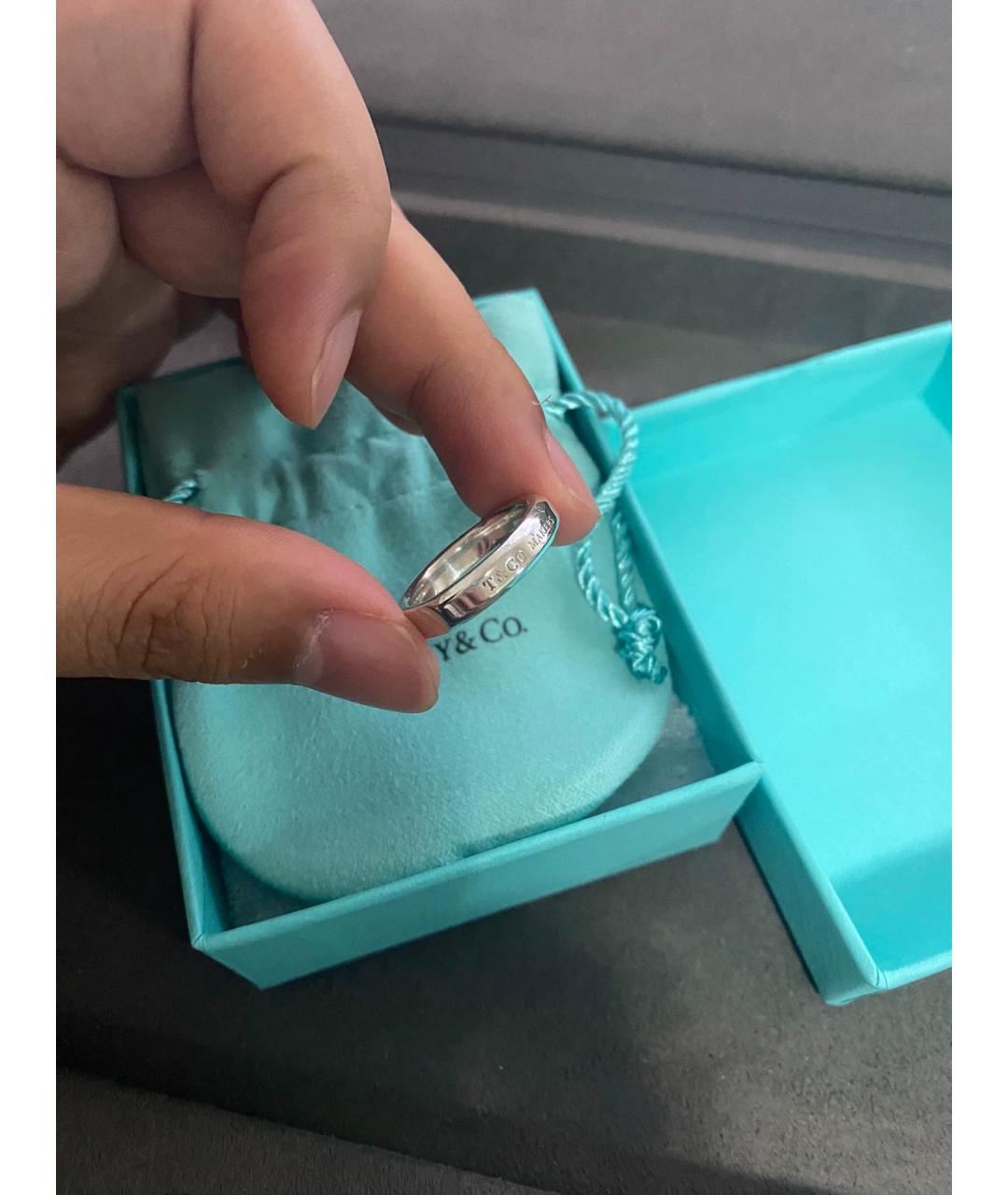 TIFFANY&CO Серебряное серебряное кольцо, фото 7