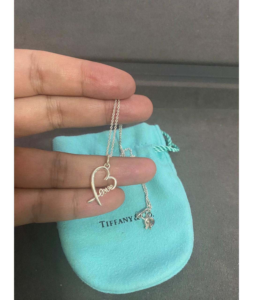 TIFFANY&CO Серебряное серебряное колье, фото 4