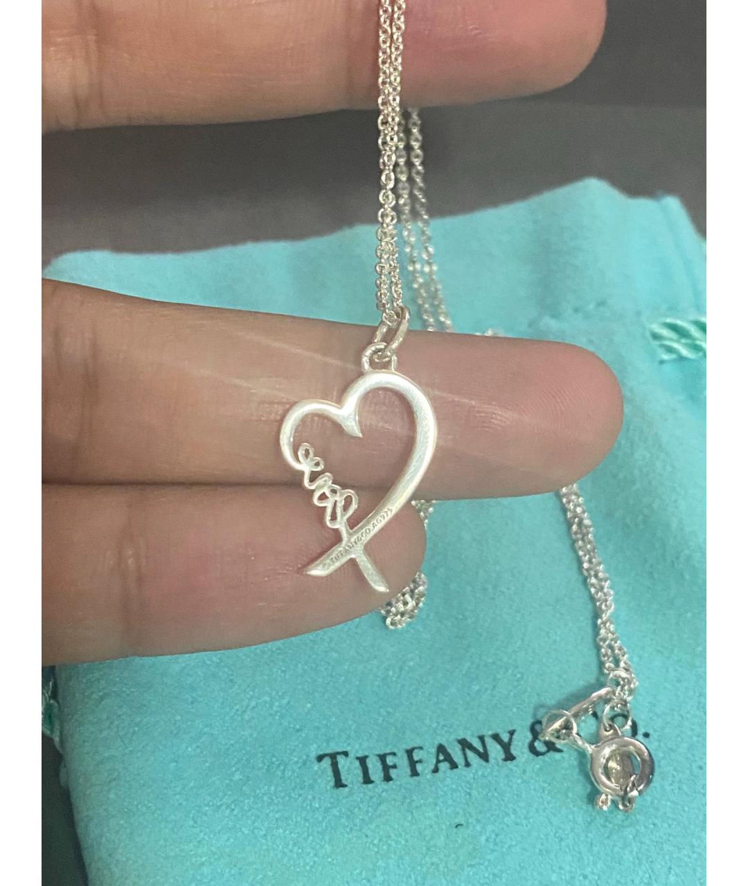 TIFFANY&CO Серебряное серебряное колье, фото 6