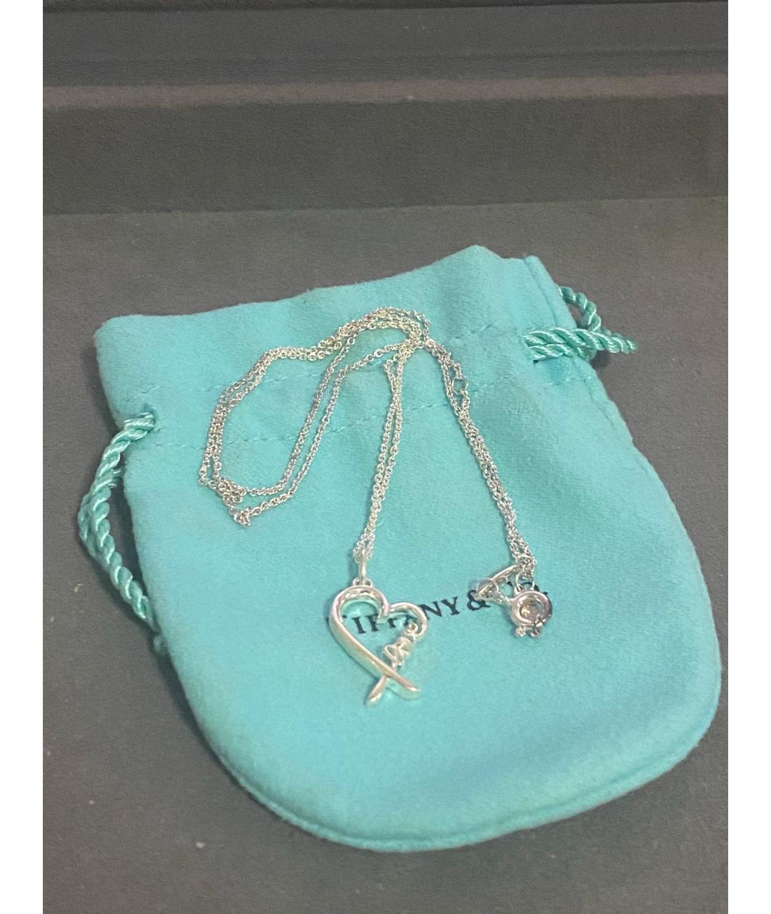 TIFFANY&CO Серебряное серебряное колье, фото 2