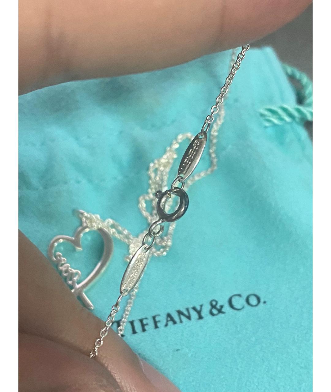 TIFFANY&CO Серебряное серебряное колье, фото 9