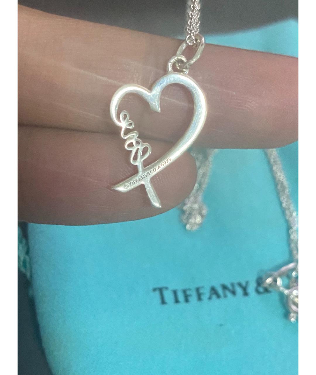 TIFFANY&CO Серебряное серебряное колье, фото 7