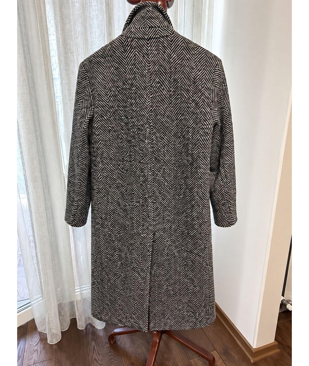 MAX MARA Серое шерстяное пальто, фото 2