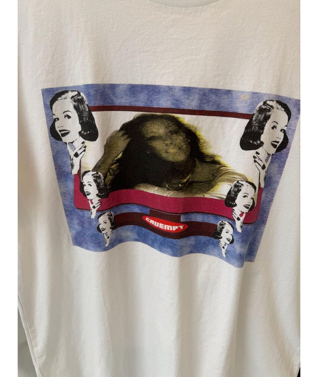 CAV EMPT Белая хлопковая футболка, фото 2