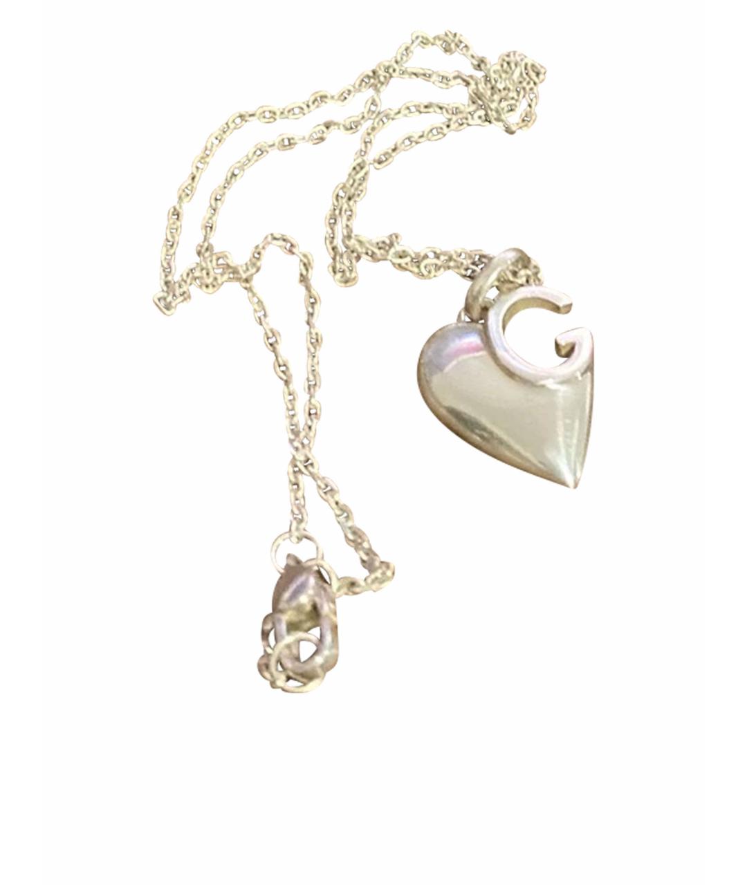 GUCCI Серебряная серебряная подвеска, фото 2