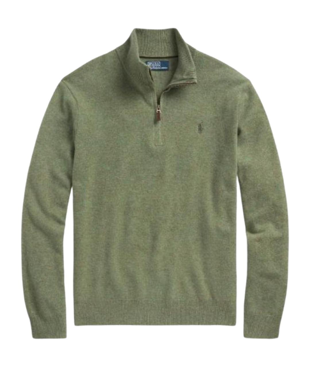 POLO RALPH LAUREN Зеленый джемпер / свитер, фото 1