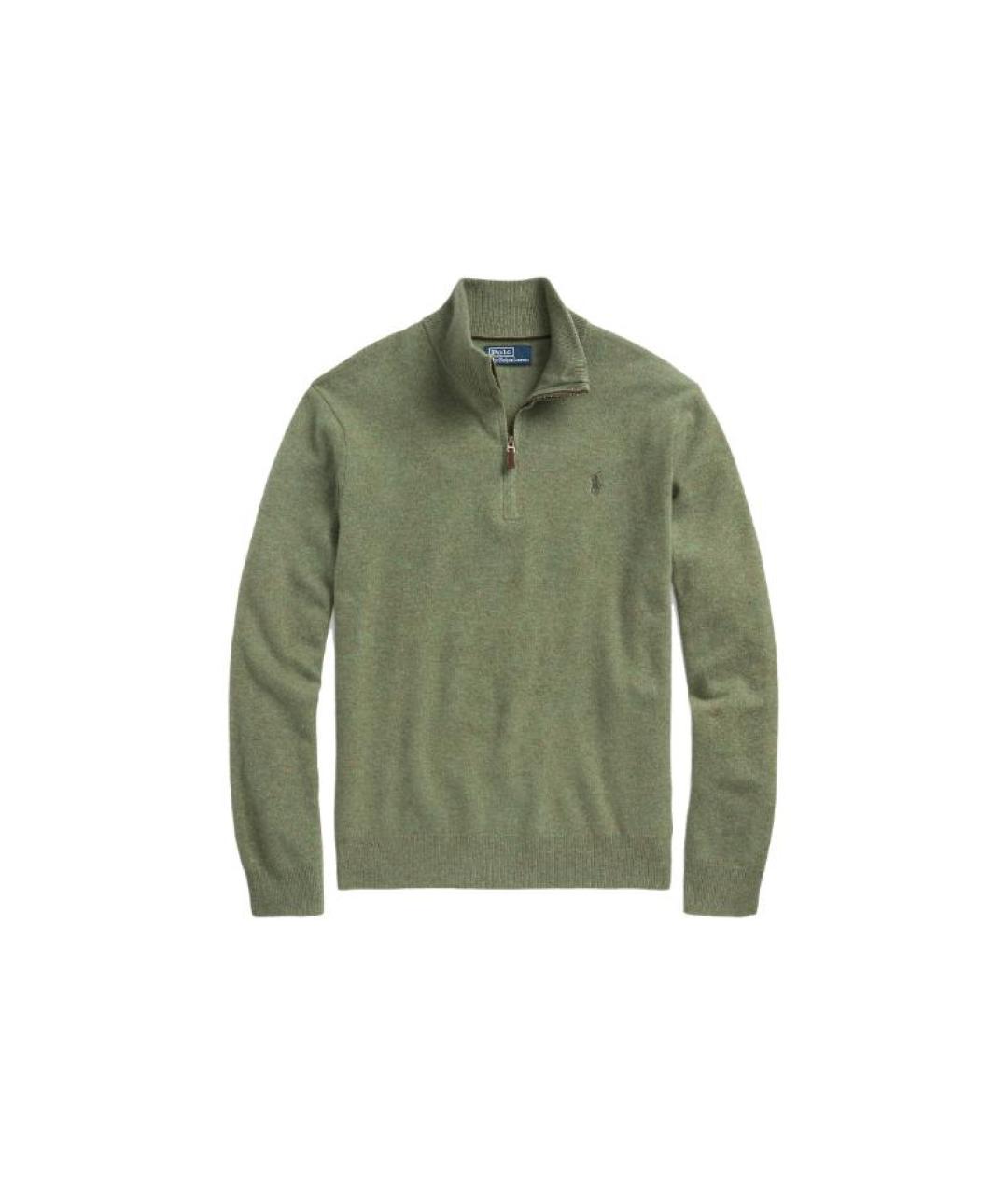 POLO RALPH LAUREN Зеленый джемпер / свитер, фото 6