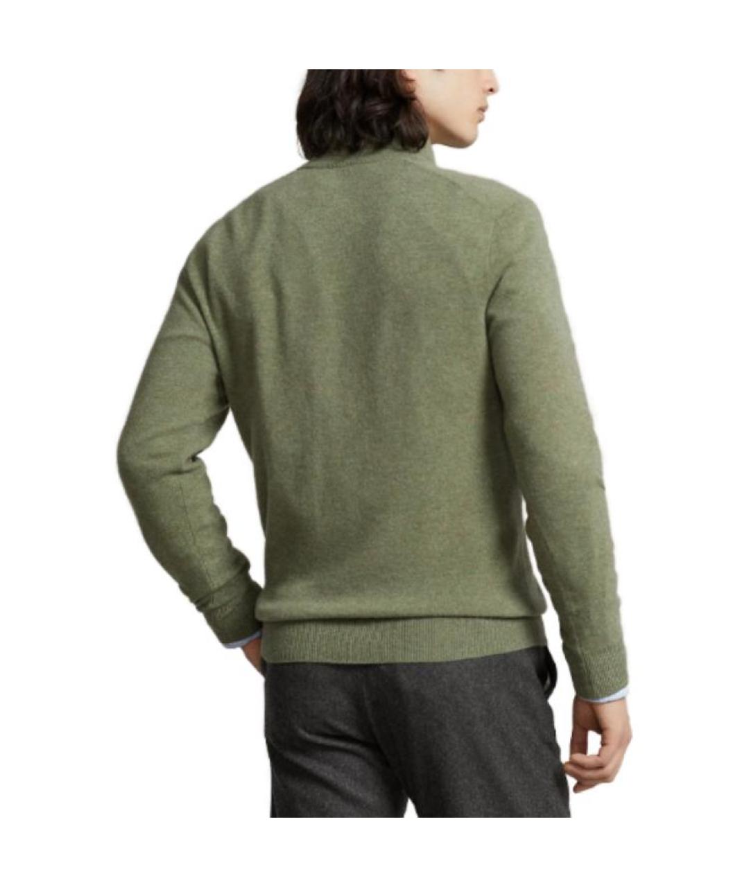 POLO RALPH LAUREN Зеленый джемпер / свитер, фото 5