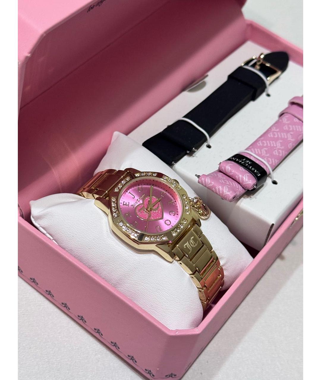 JUICY COUTURE Розовые часы, фото 4