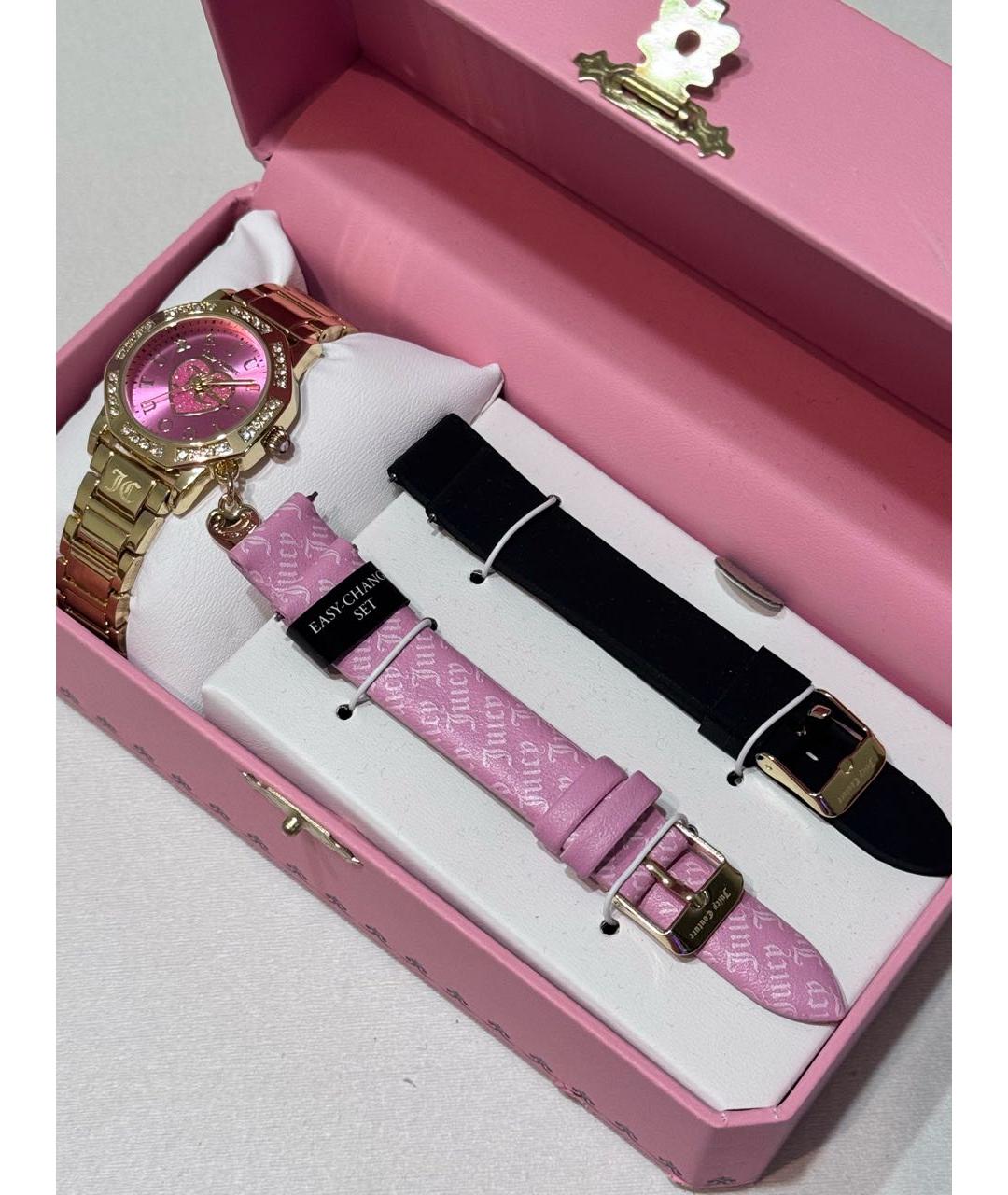 JUICY COUTURE Розовые часы, фото 3